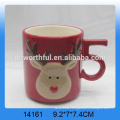 Lovely Deer shape Ceramic Christmas Mug